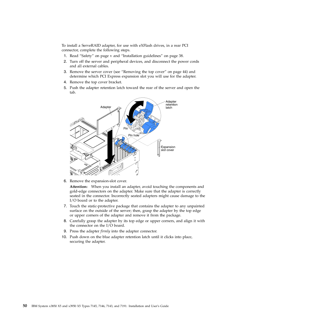 IBM 71453RU manual Adapter 