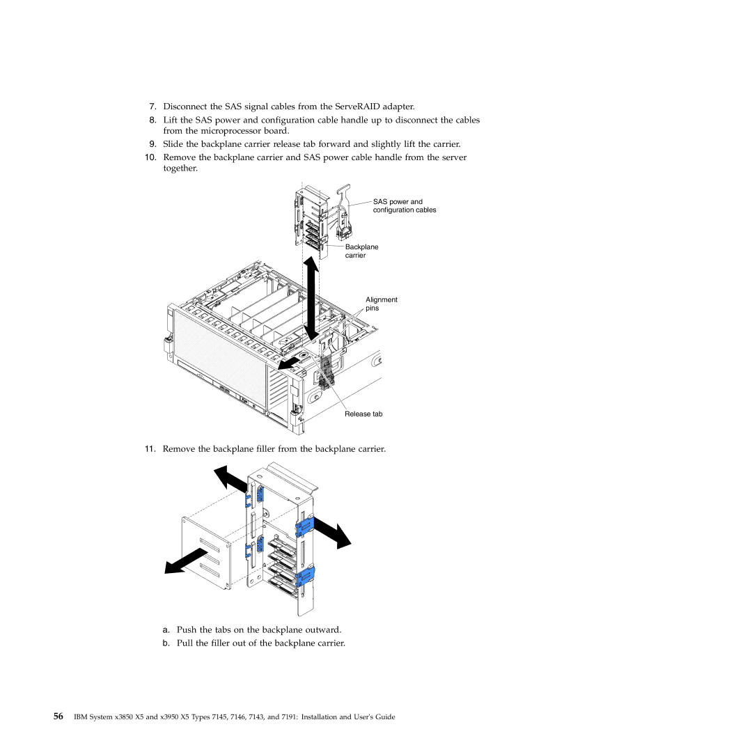 IBM 71453RU manual SAS power 