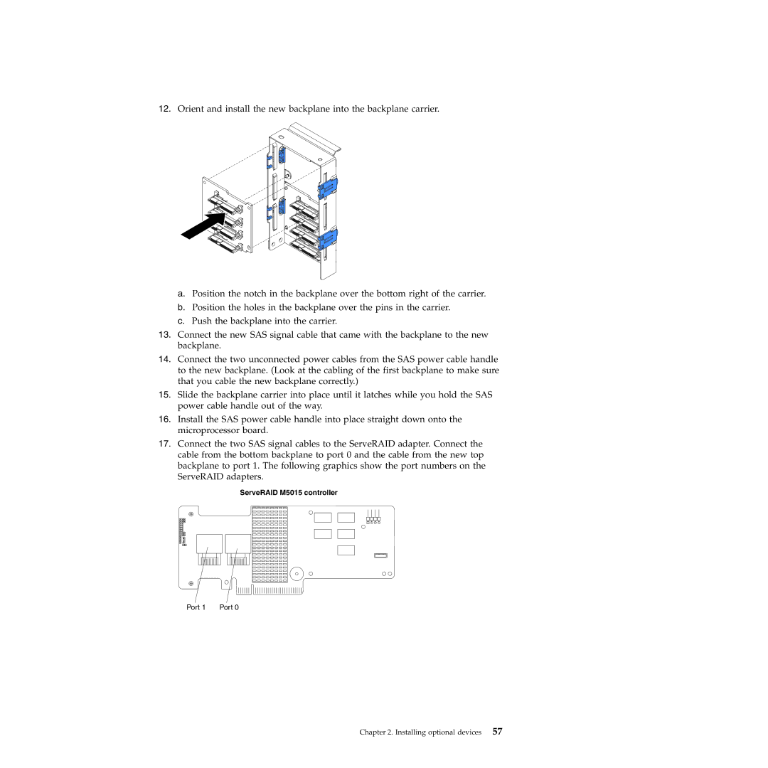 IBM 71453RU manual ServeRAID M5015 controller 