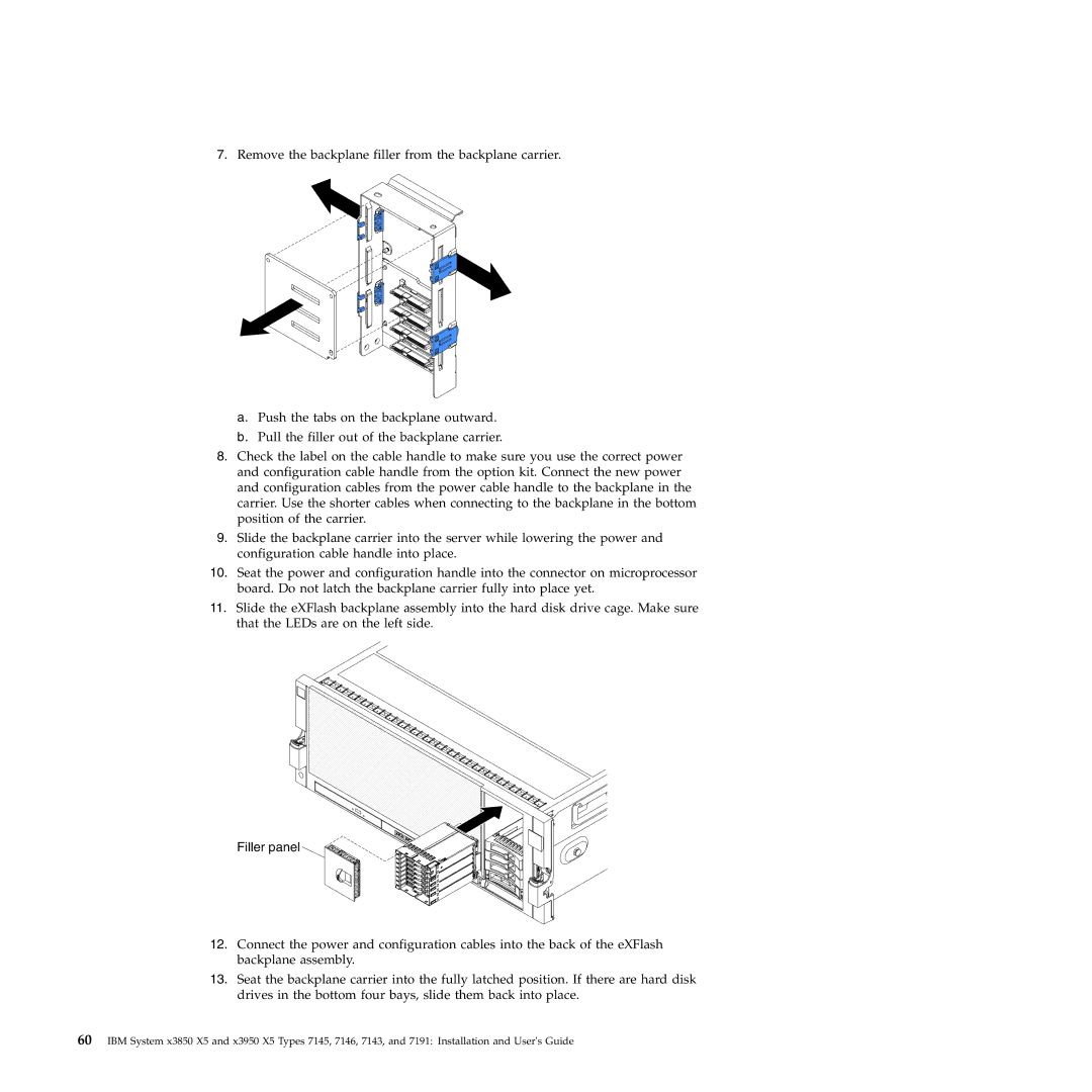 IBM 71453RU manual Filler panel 