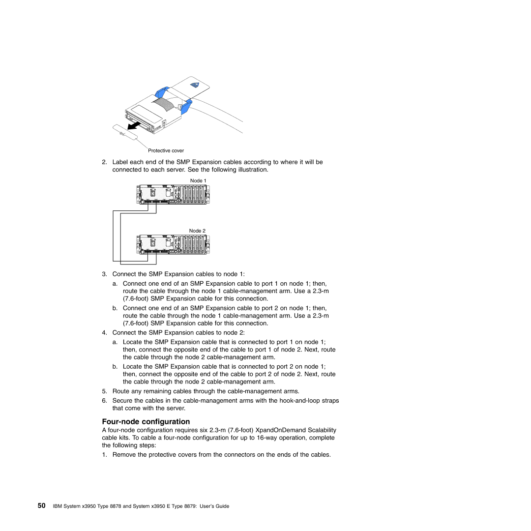 IBM 71455DU manual Four-node configuration 