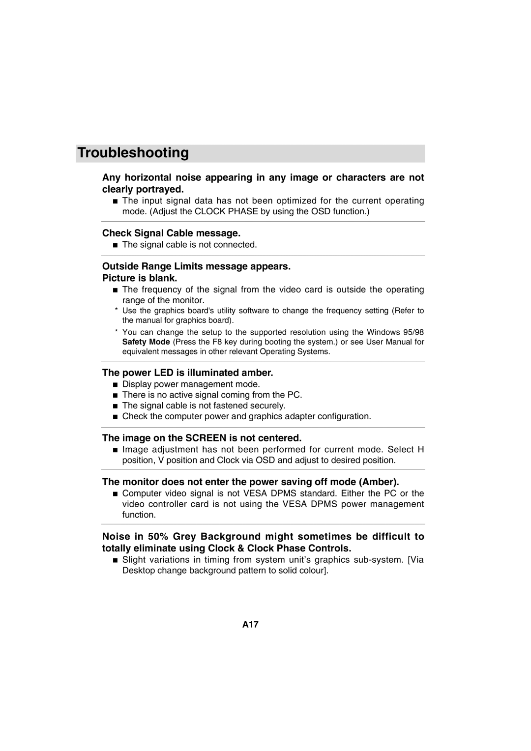 IBM 9483, 72H9623, T56A system manual Troubleshooting 