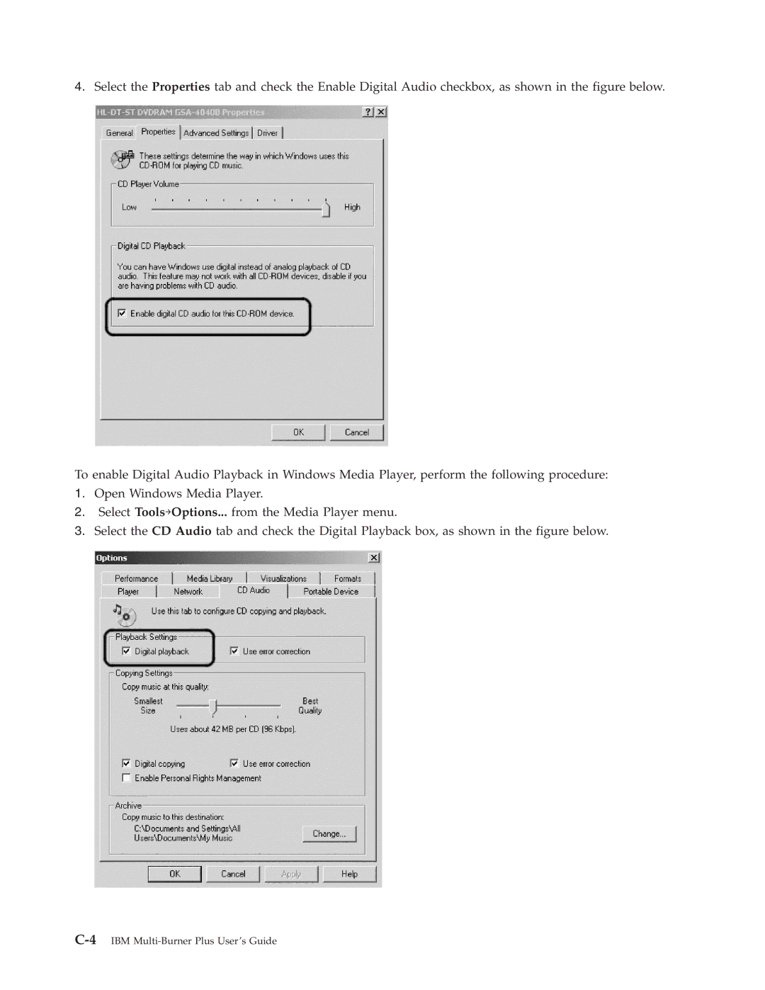 IBM 73P3309 manual 4IBM Multi-Burner Plus User’s Guide 