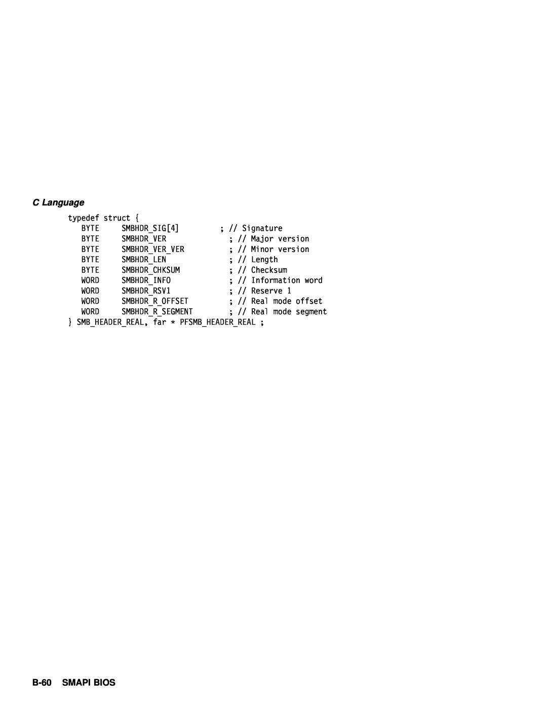 IBM 770 manual B-60, C Language 