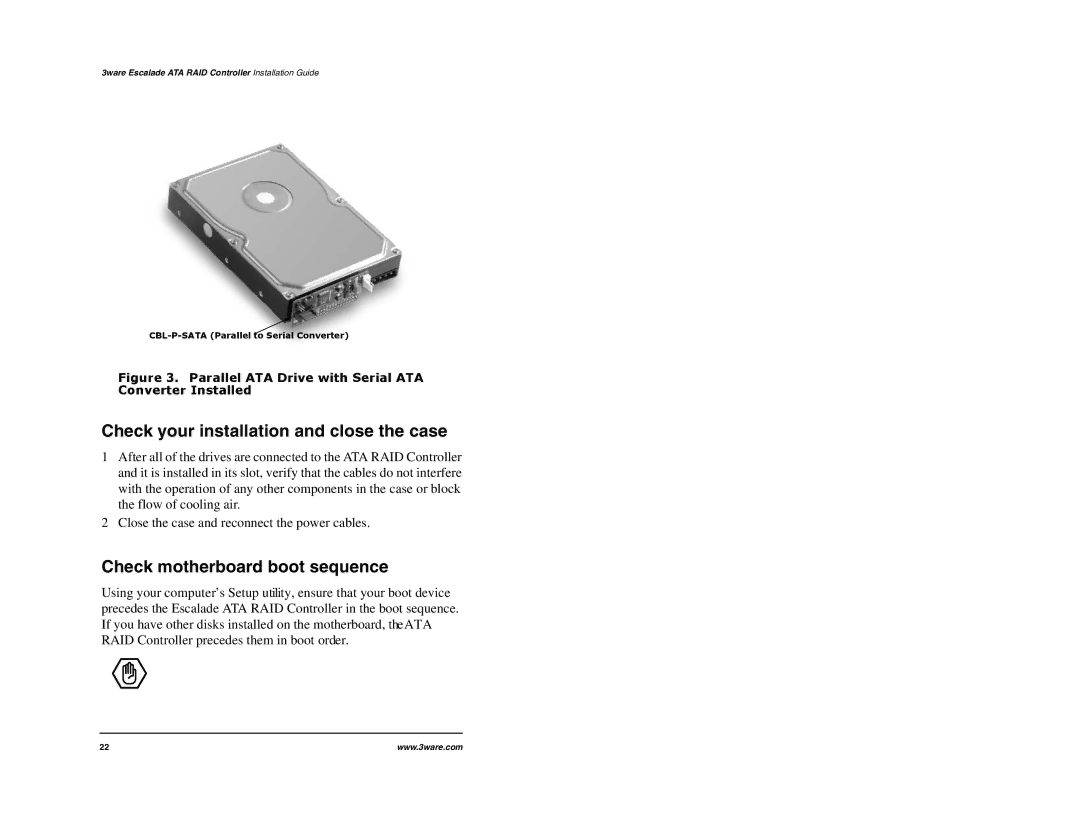 IBM 8000 Series, 7000 Series manual Check your installation and close the case, Check motherboard boot sequence 