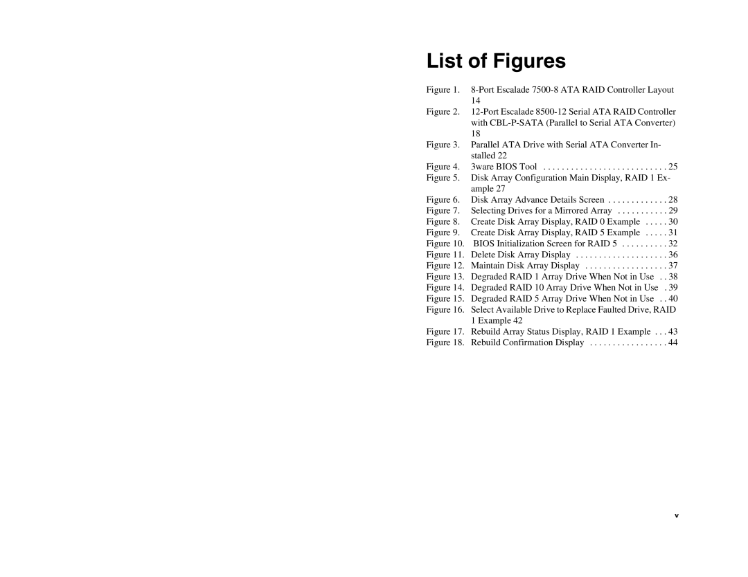 IBM 7000 Series, 8000 Series manual List of Figures 