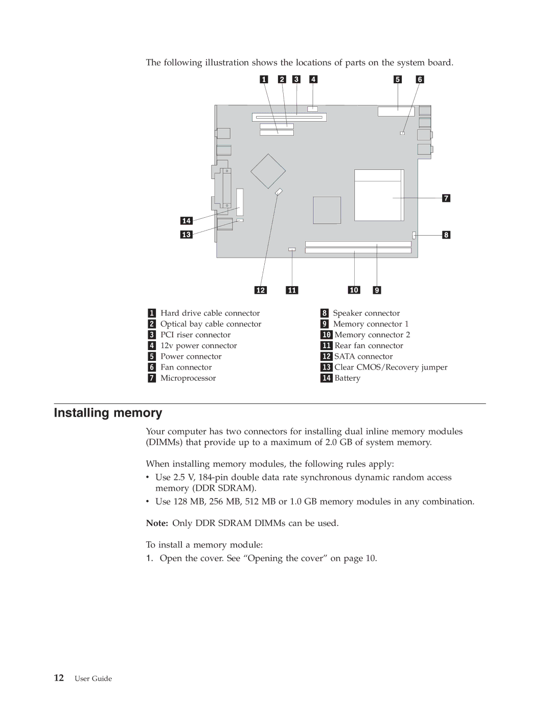 IBM 8086, 8088, 8090, 8089, 8087 manual Installing memory 