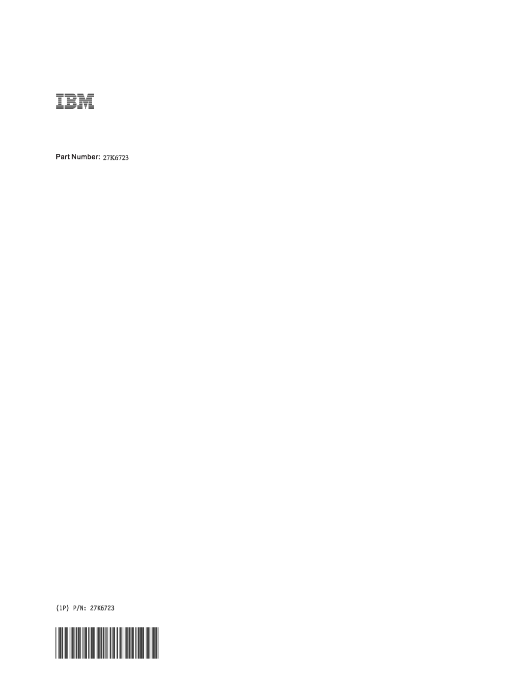 IBM 8143 manual 