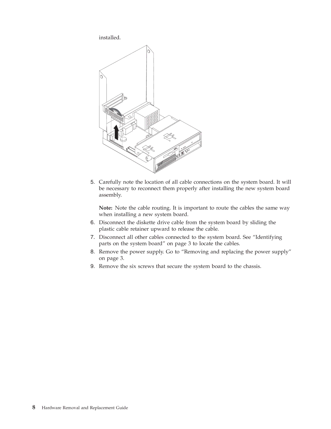 IBM 8424, 8171, 8428, 8425, 8173 manual Hardware Removal and Replacement Guide 