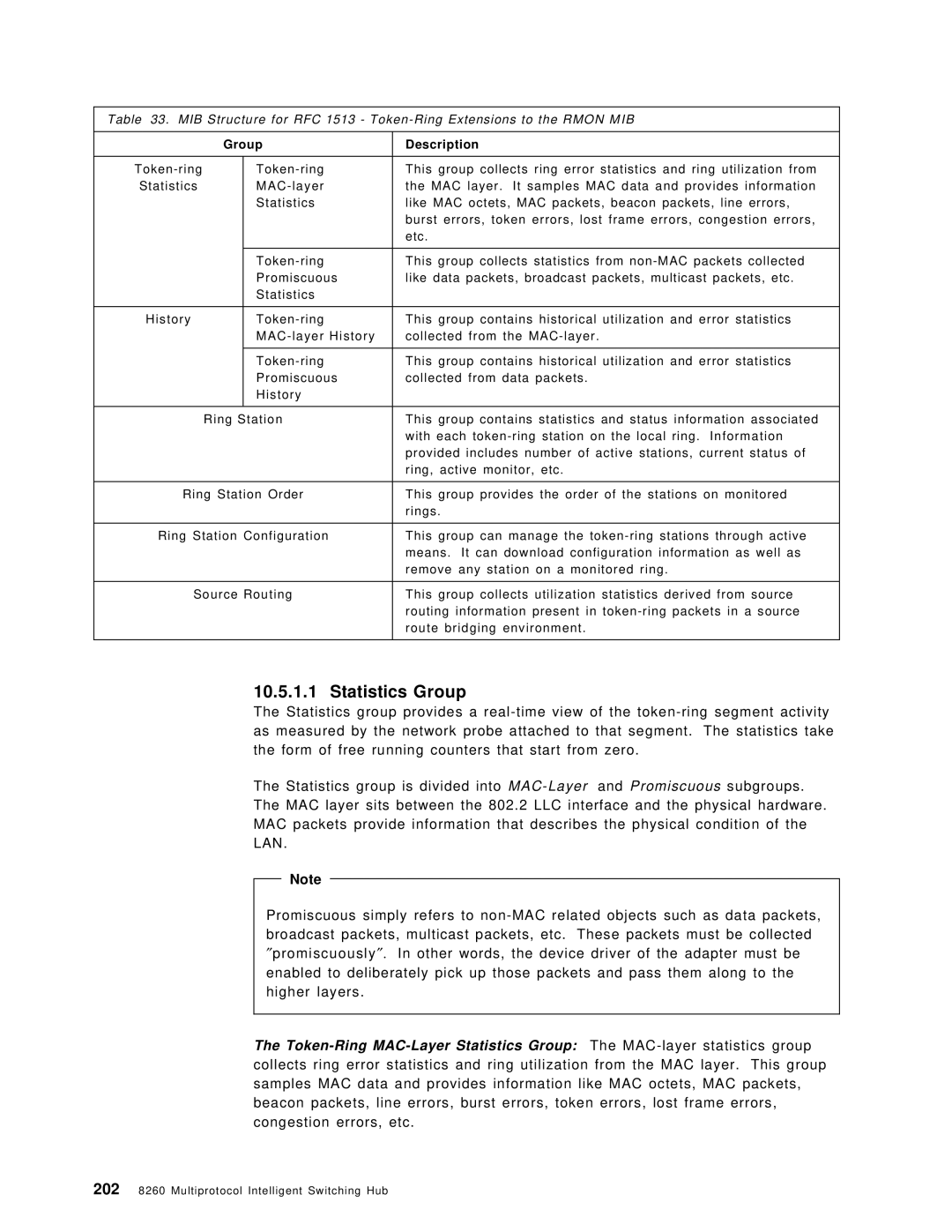 IBM manual 202 8260 Multiprotocol Intelligent Switching Hub 