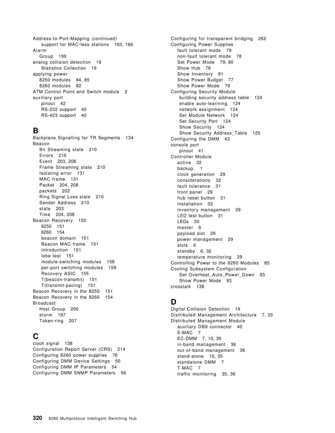 IBM 8260 manual Mac 