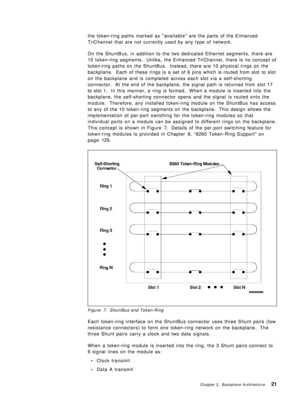 IBM 8260 manual ShuntBus and Token-Ring 