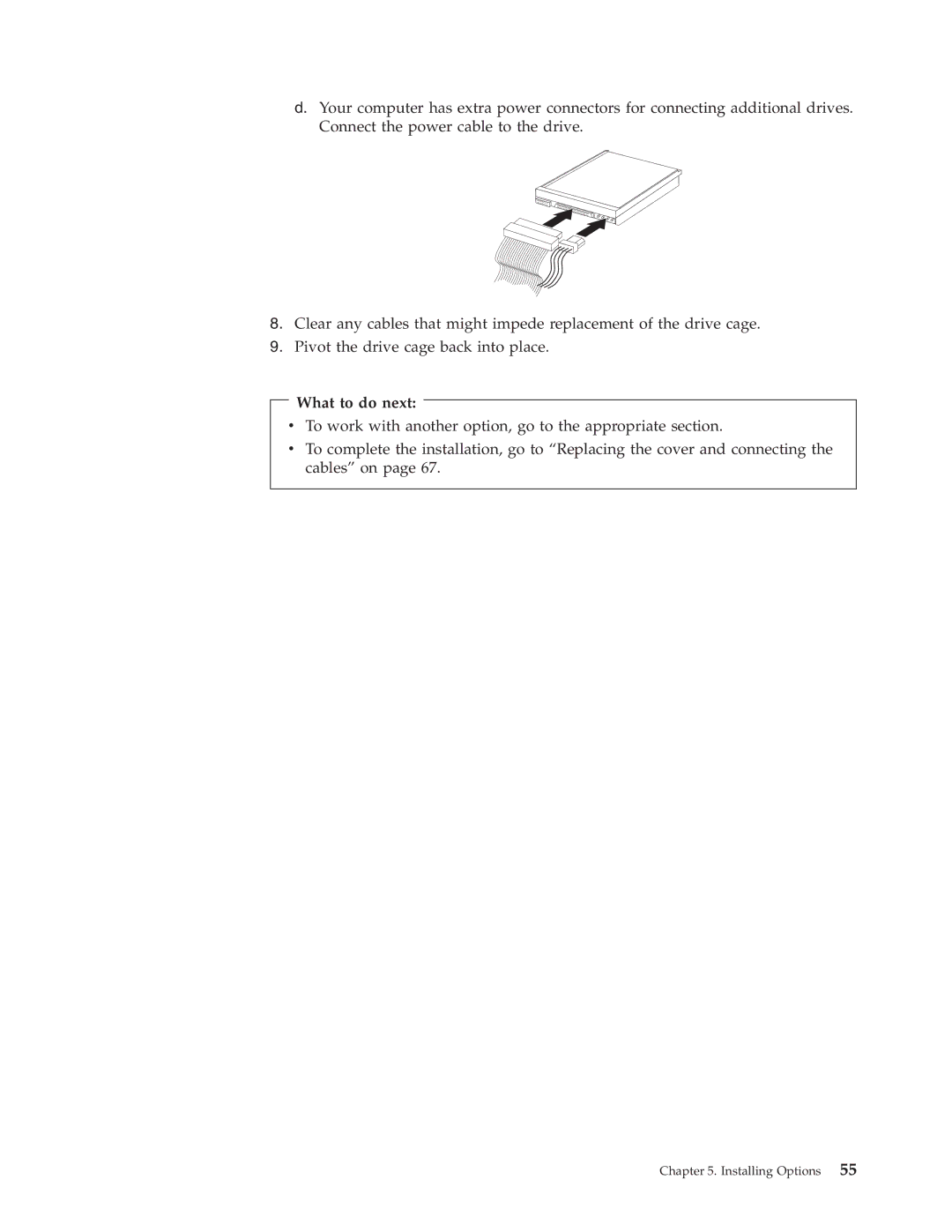 IBM 8310, 8309, 8308, 8312, 8313, 8311, 8315, 8314, 8301, 8306, 8304, 8302, 8303, 8305 manual What to do next 