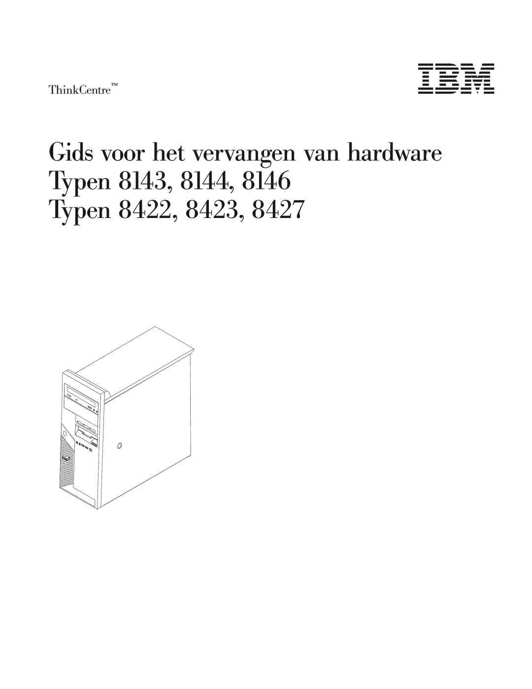 IBM 8427, 8423, 8422, 8144, 8146 manual ThinkCentre 