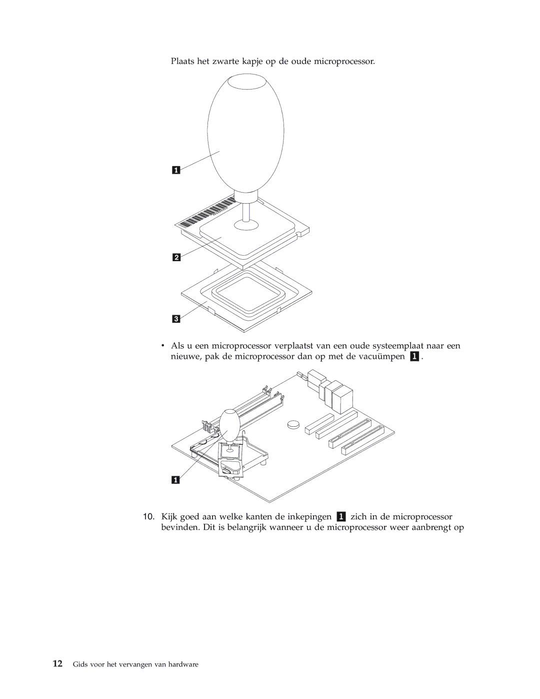 IBM 8423, 8427, 8422, 8144, 8146 manual Gids voor het vervangen van hardware 