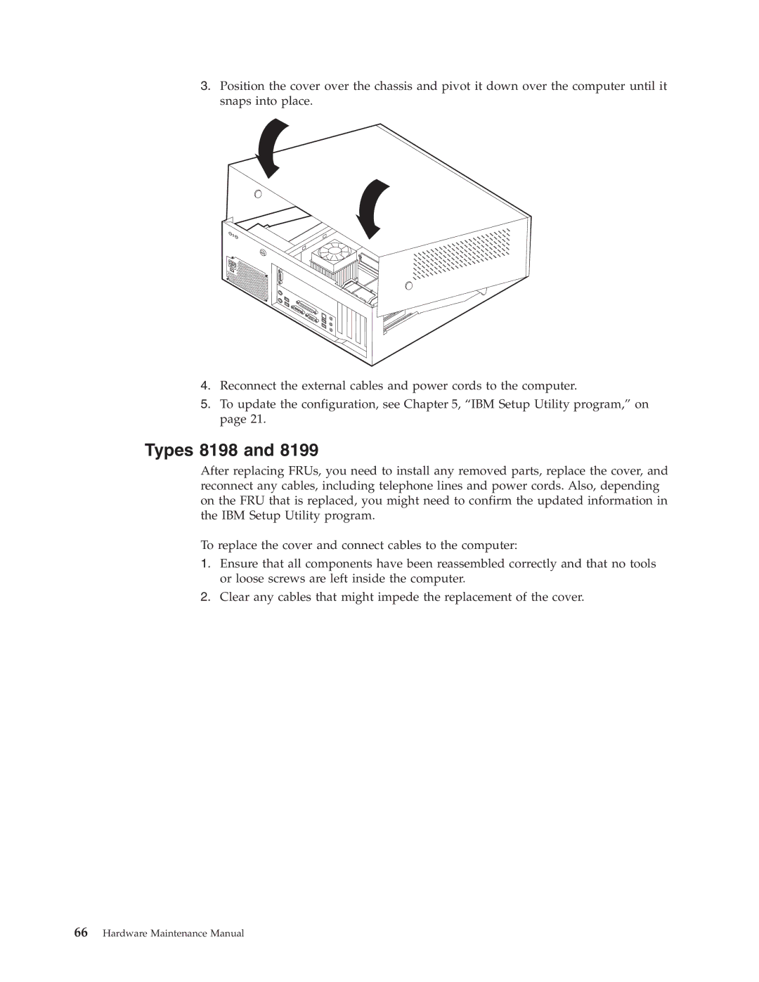 IBM 8434, 8316, 8199, 8191, 2296 manual Types 8198 