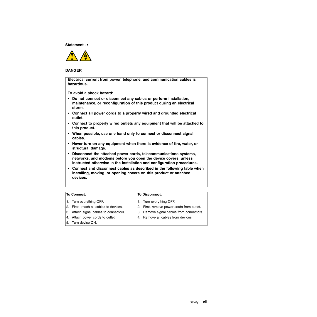 IBM 8490, 8485 manual To Connect To Disconnect 