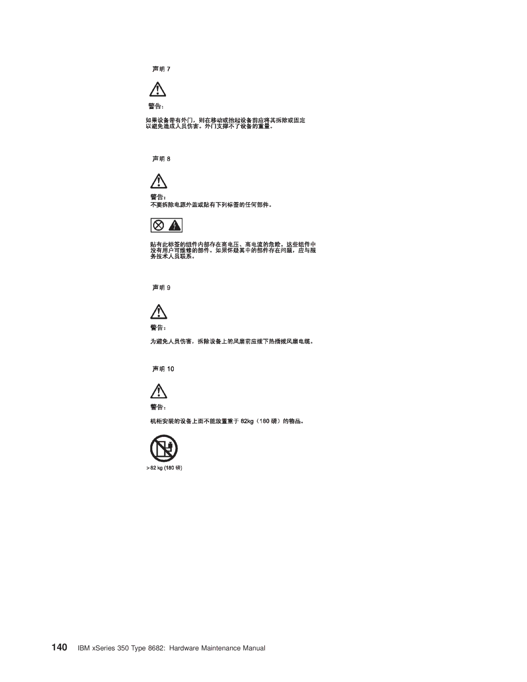 IBM manual IBM xSeries 350 Type 8682 Hardware Maintenance Manual 