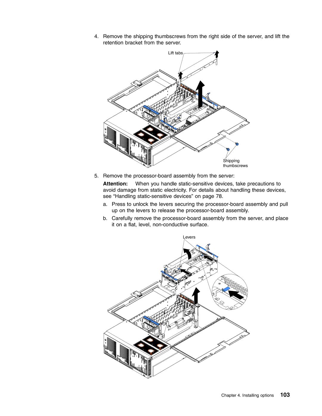 IBM 8688 manual Shipping thumbscrews 