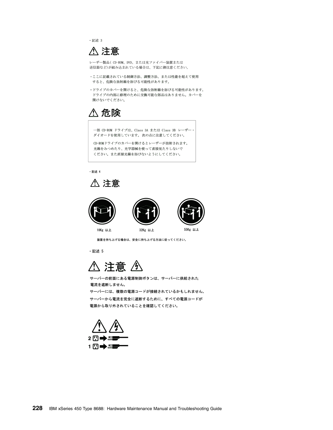 IBM 8688 manual 