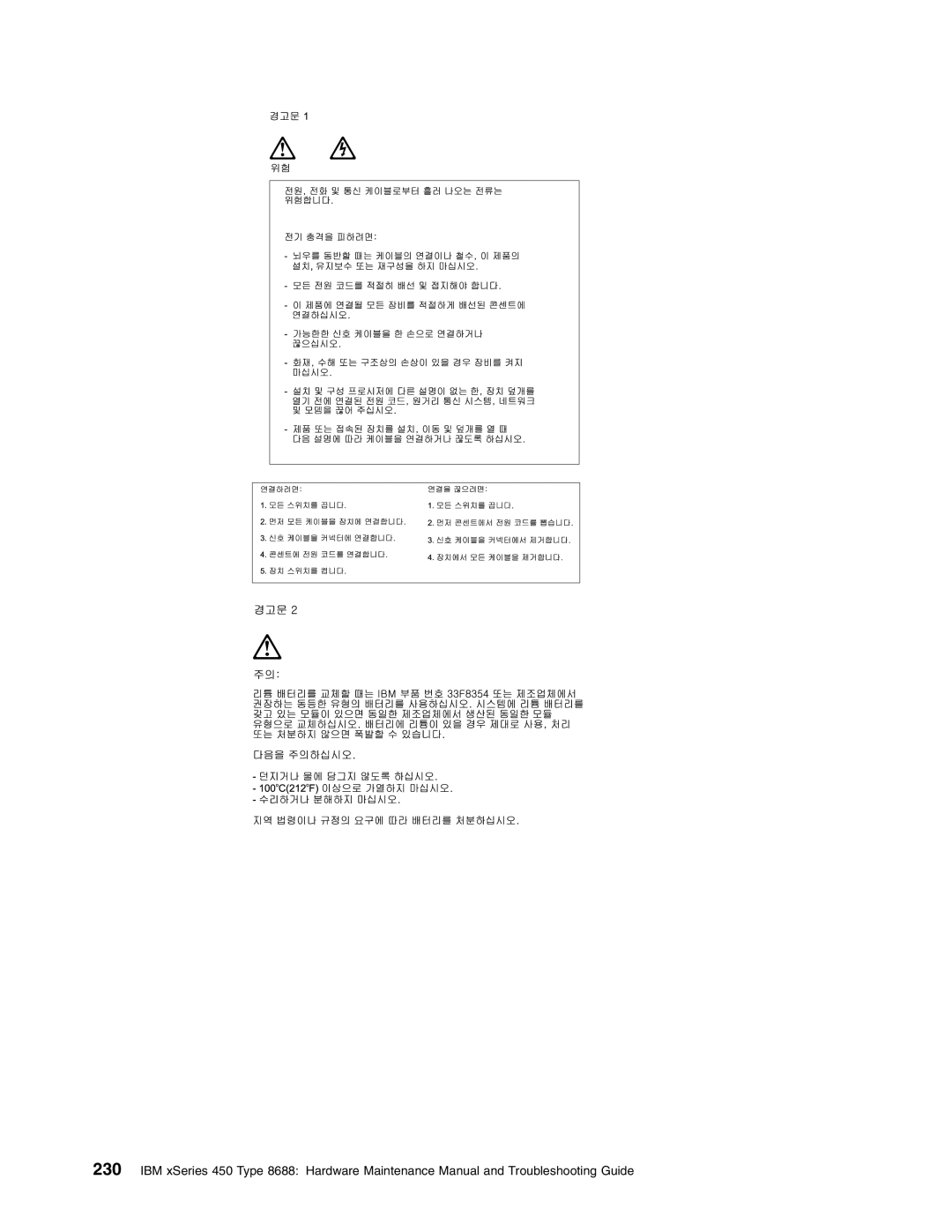 IBM 8688 manual 