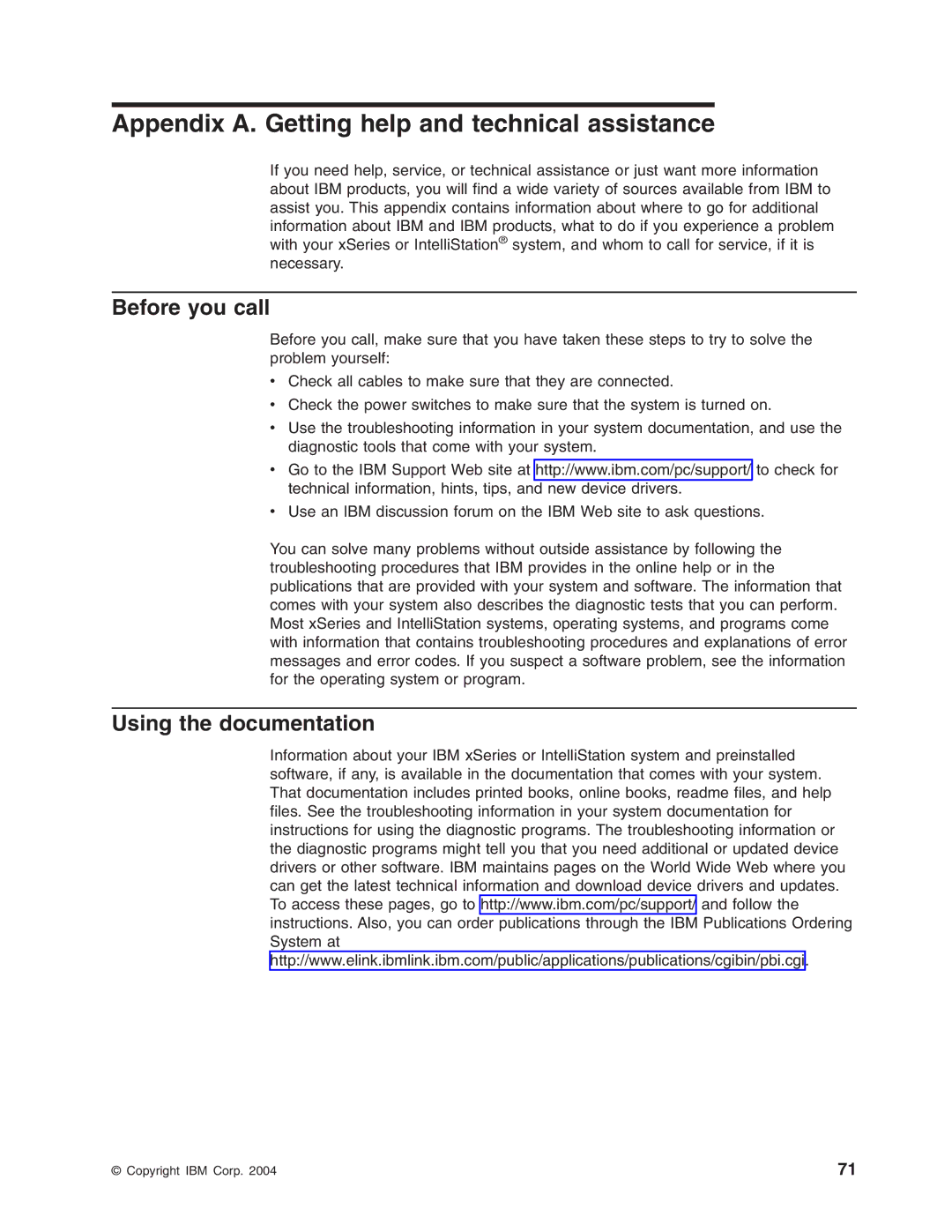 IBM 8870 manual Before you call, Using the documentation 