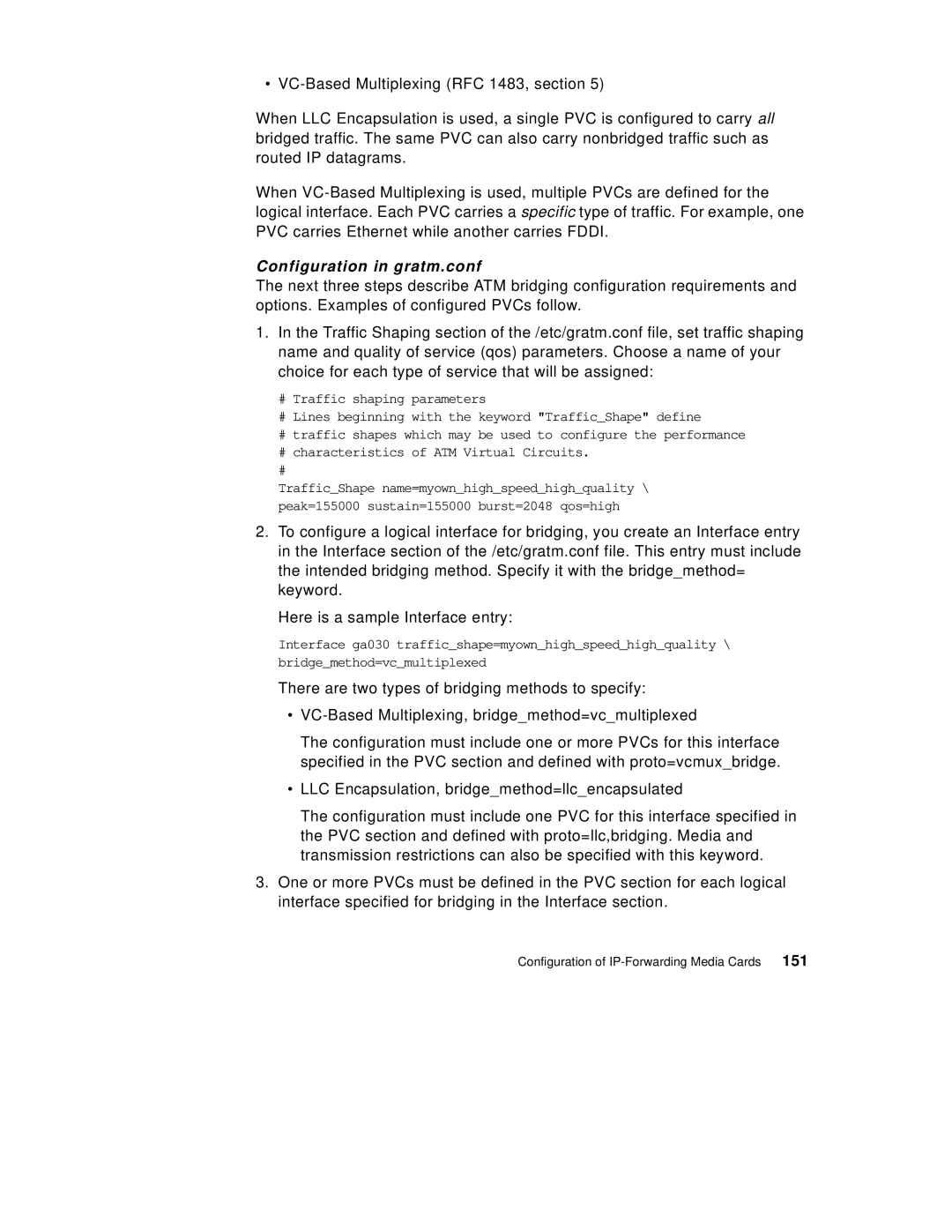 IBM 9077 manual Configuration in gratm.conf, 151 