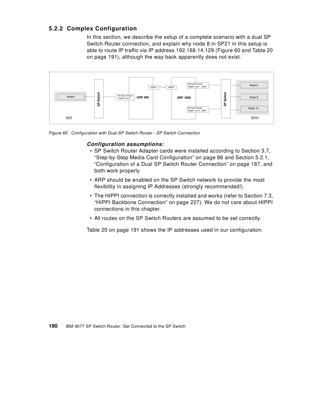 IBM 9077 manual Complex Configuration 