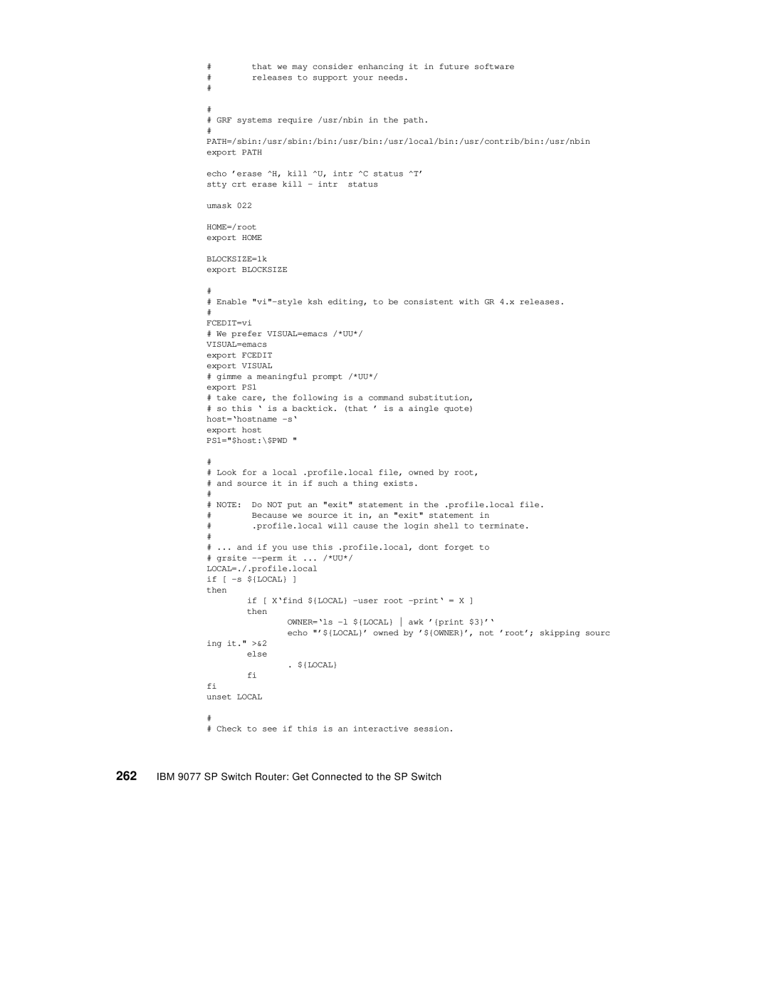 IBM manual IBM 9077 SP Switch Router Get Connected to the SP Switch 