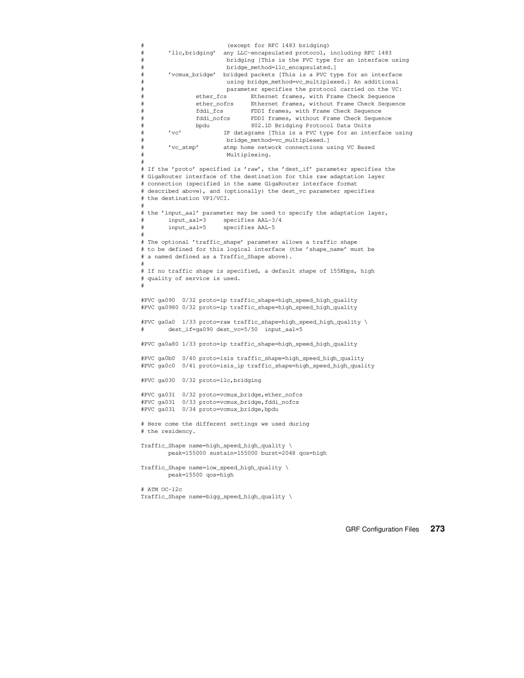 IBM 9077 manual Except for RFC 1483 bridging 