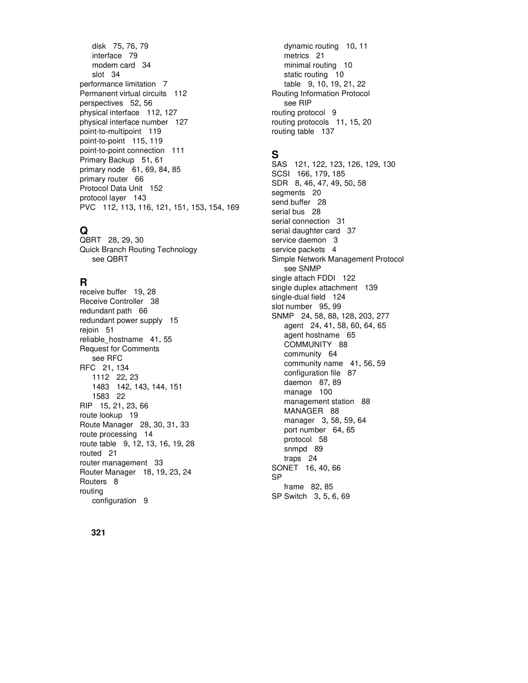 IBM 9077 manual 321 