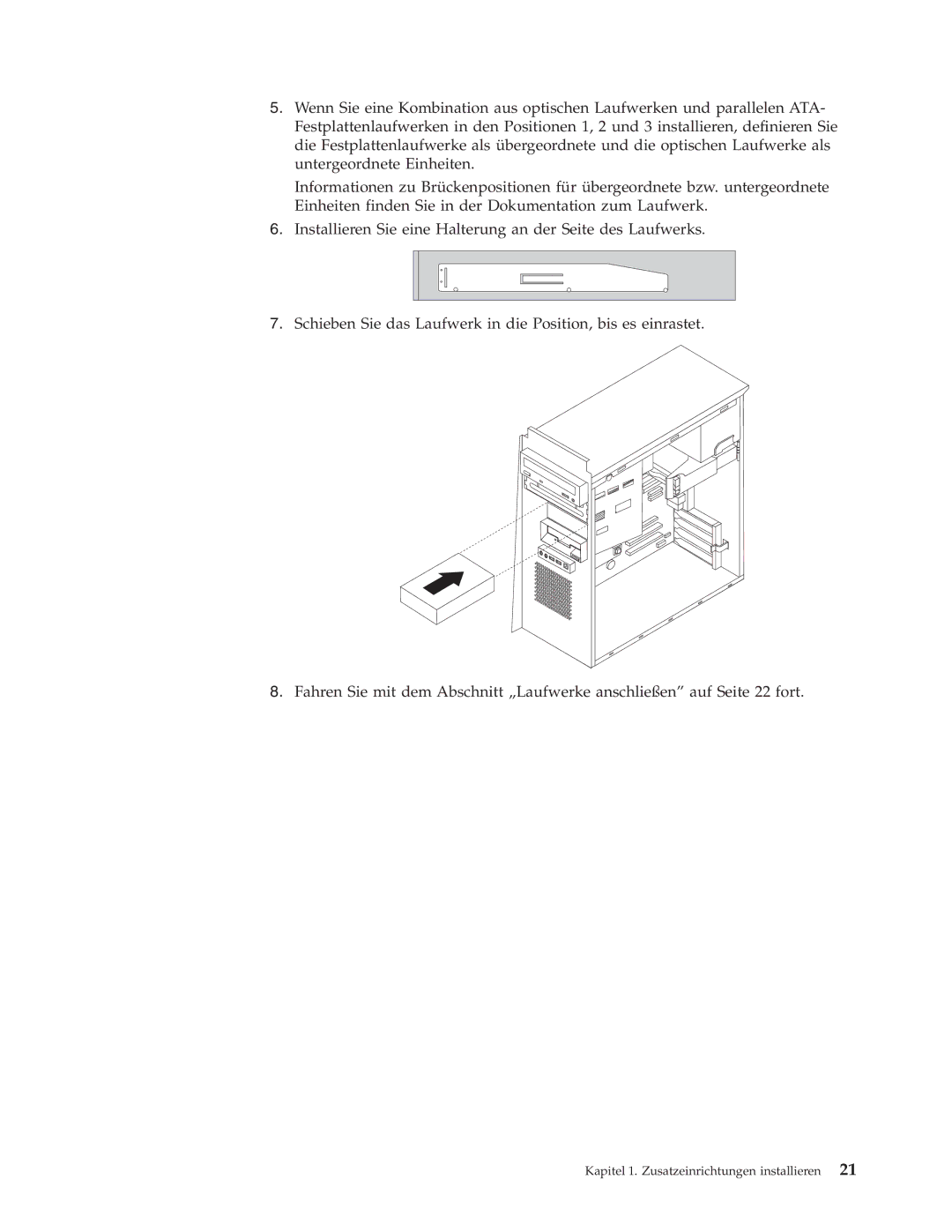 IBM 9213, 9212 manual Kapitel 1. Zusatzeinrichtungen installieren 