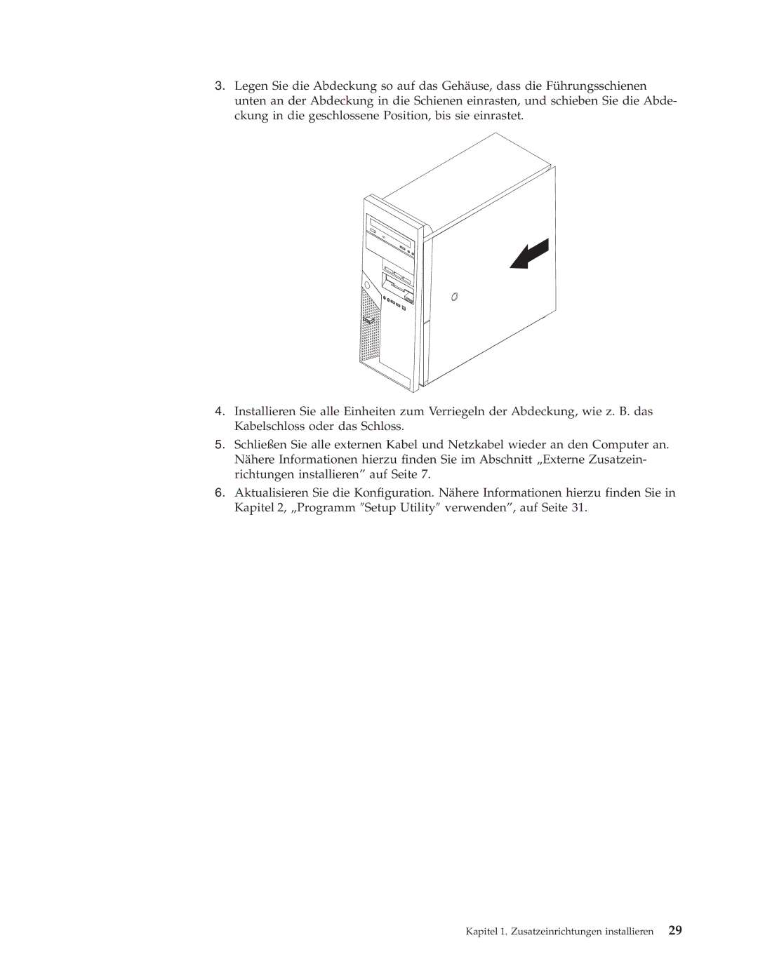 IBM 9213, 9212 manual Kapitel 1. Zusatzeinrichtungen installieren 