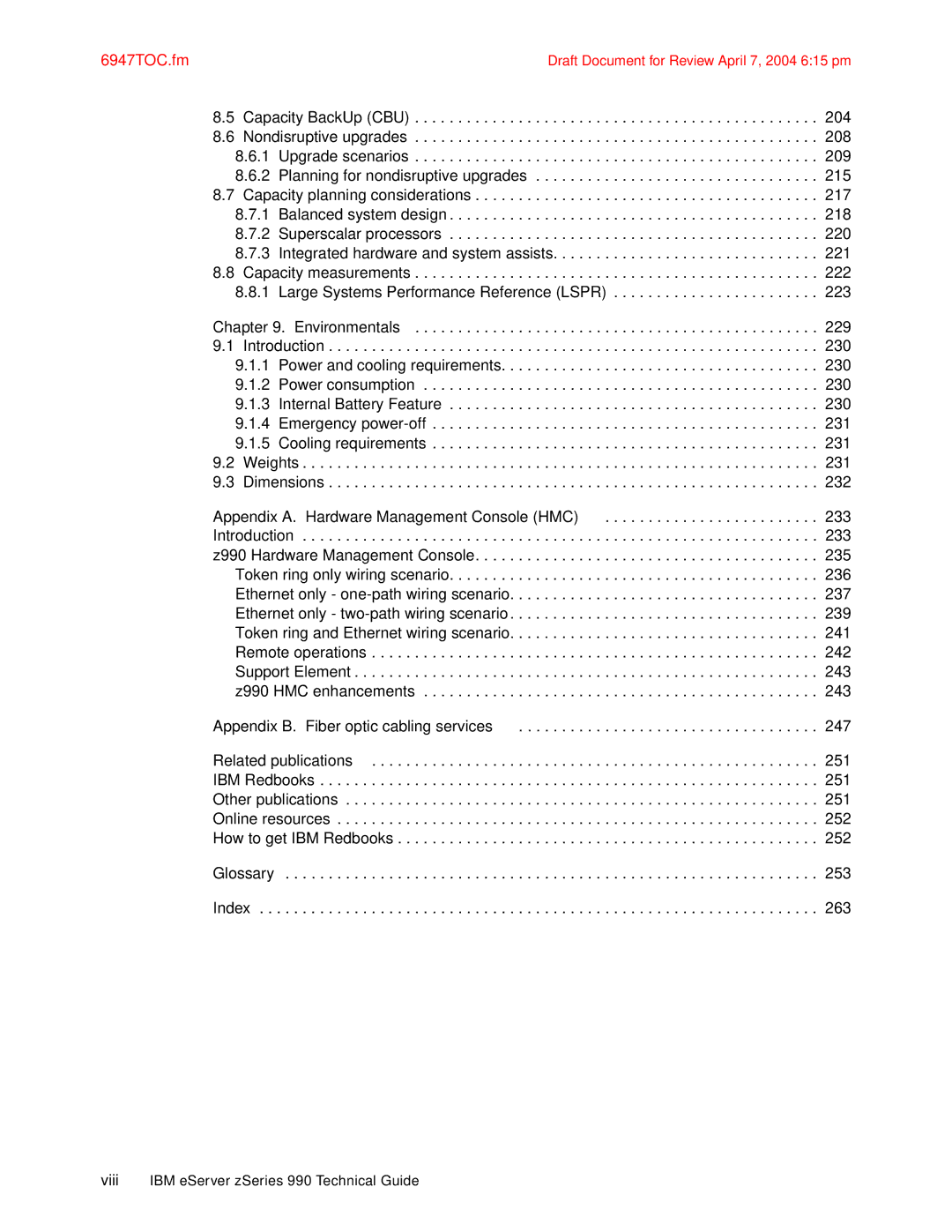 IBM 990 manual Appendix B. Fiber optic cabling services 