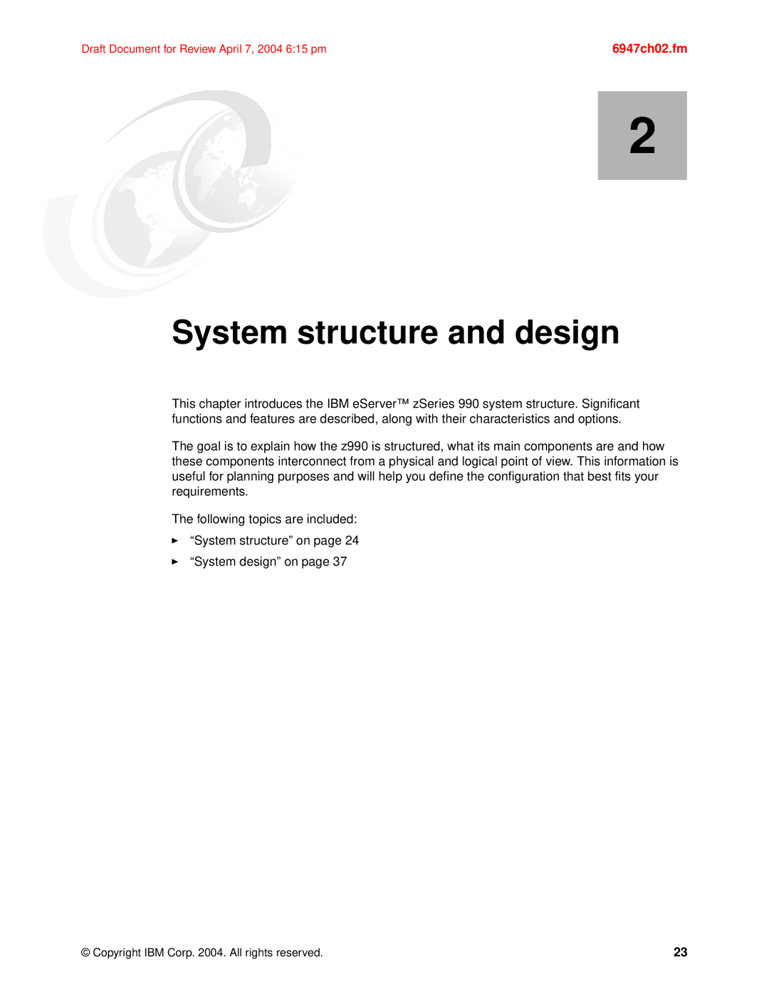 IBM 990 manual System structure and design 