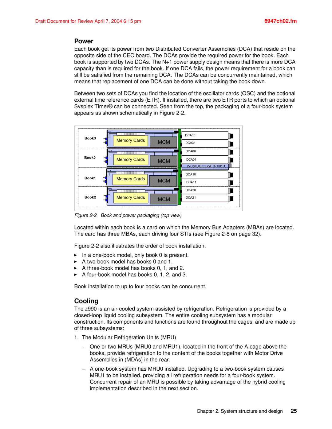 IBM 990 manual Power, Cooling 