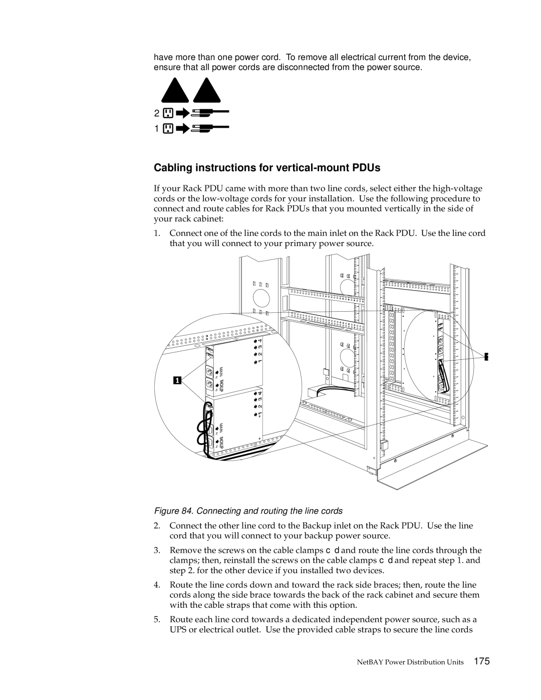 IBM 9TS, 9TX, 9QX, 9QS, 900, 4SB, 4SA, 42P, 42X, 200, 42E, 42S, 4QS, 4QX manual Connecting and routing the line cor s 