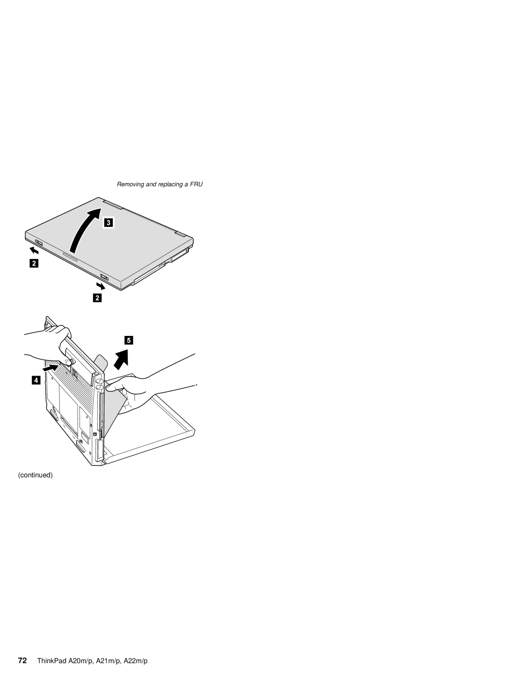 IBM A21M, A22P, A22M, A21P, A20M, MT 2631 manual ThinkPad A20m/p, A21m/p, A22m/p 