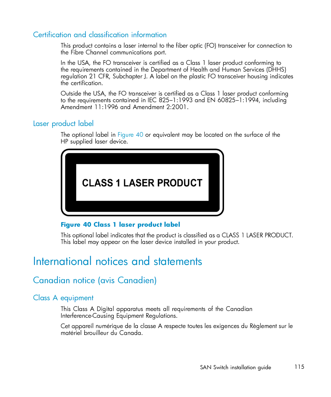 IBM AA-RWF3A-TE manual International notices and statements, Canadian notice avis Canadien 