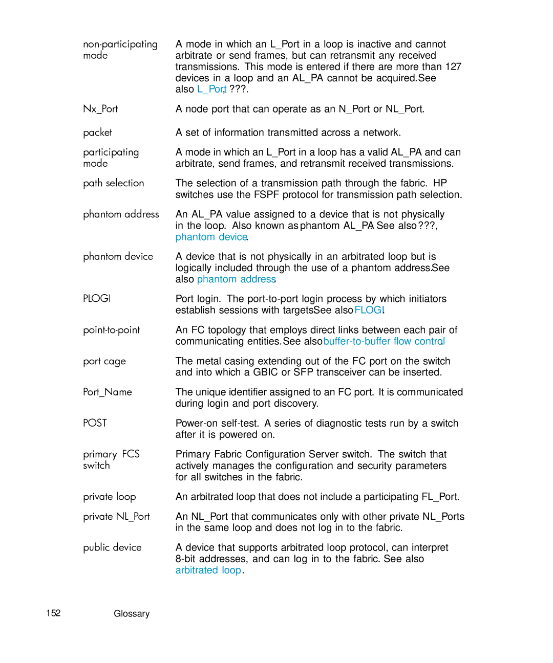 IBM AA-RWF3A-TE manual Establish sessions with targets. See also Flogi, After it is powered on, Private NLPort 