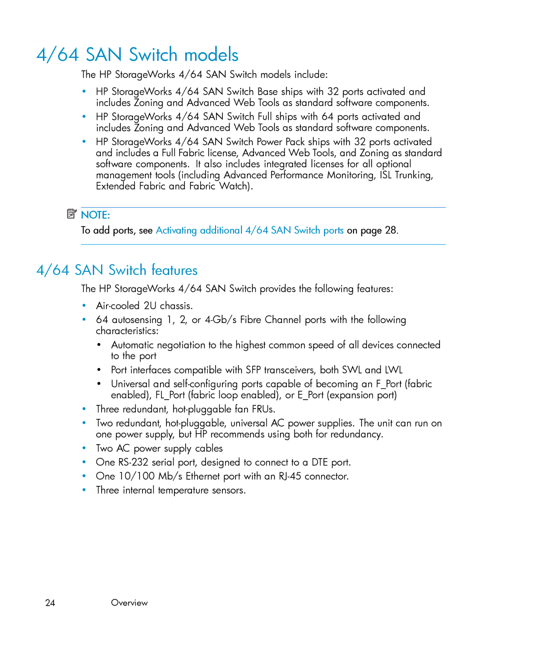 IBM AA-RWF3A-TE manual 24Overview 