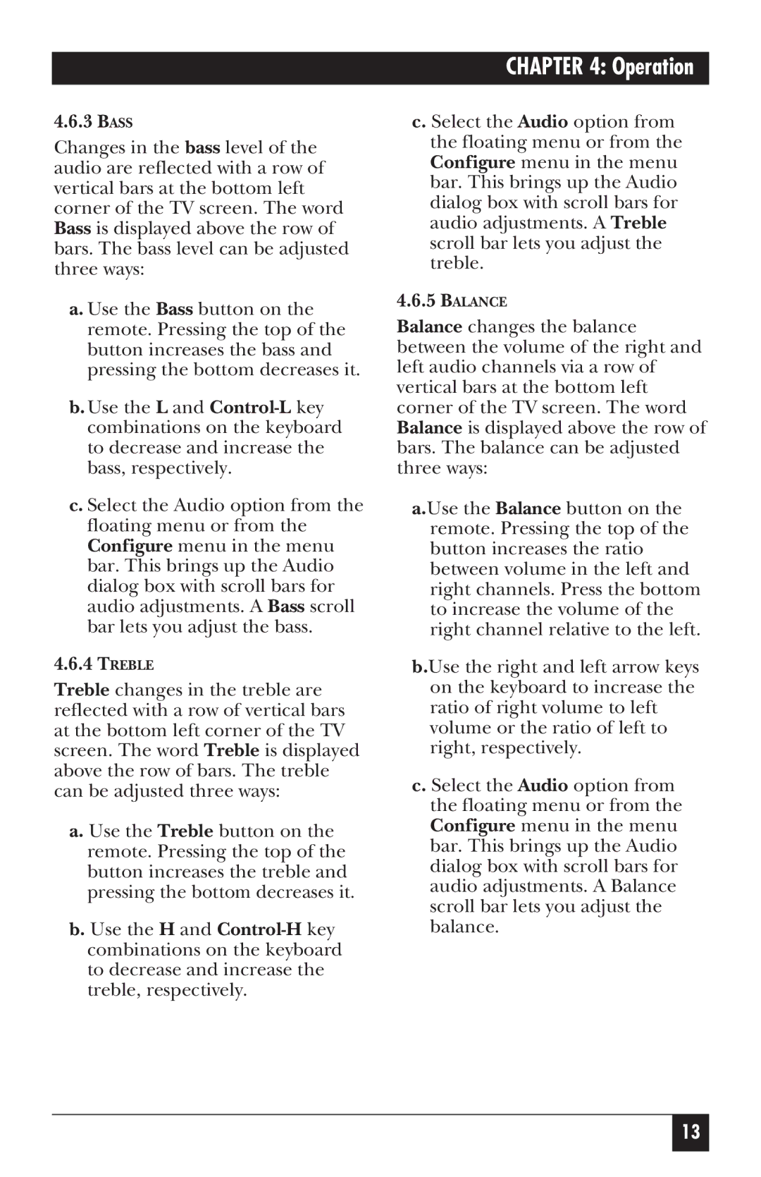 IBM AC453A manual Balance 