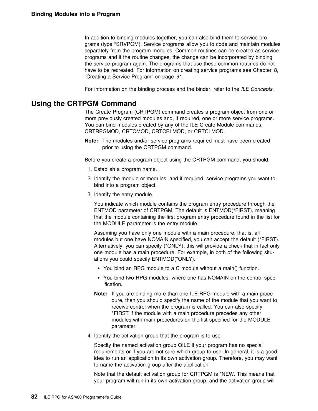 IBM AS/400 manual Into a, Using, Command, Crtclmod, New 