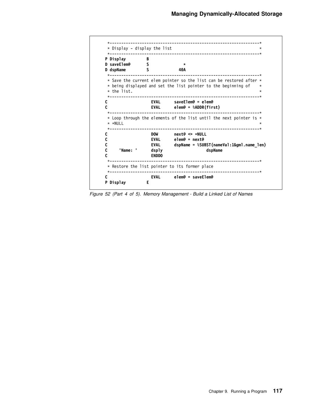 IBM AS/400 manual Null DOW 