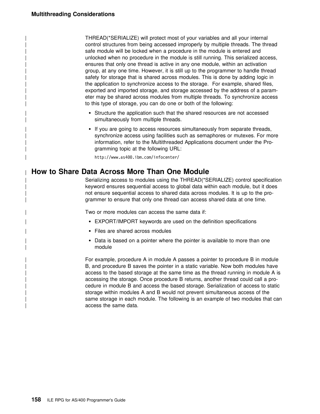 IBM AS/400 manual How to, Across, Share Data 