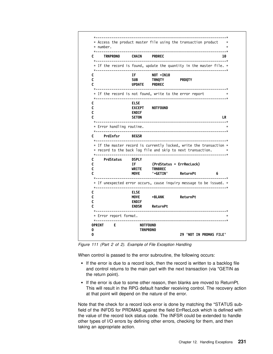 IBM AS/400 manual Infds 