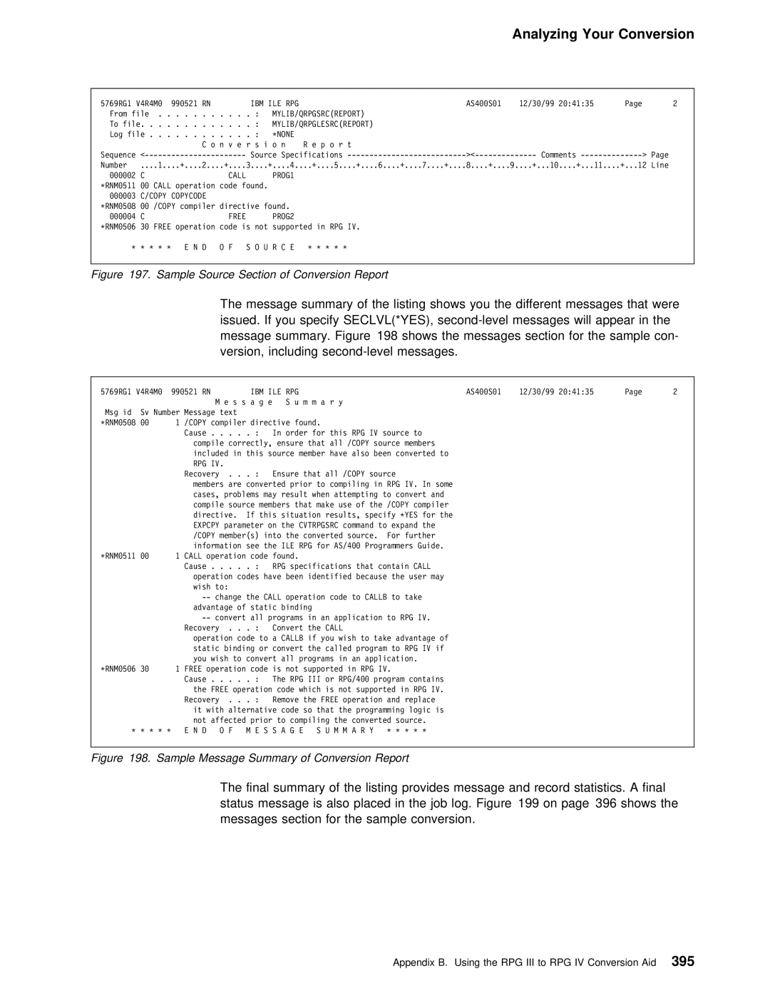 IBM AS/400 manual Your, Call PROG1 