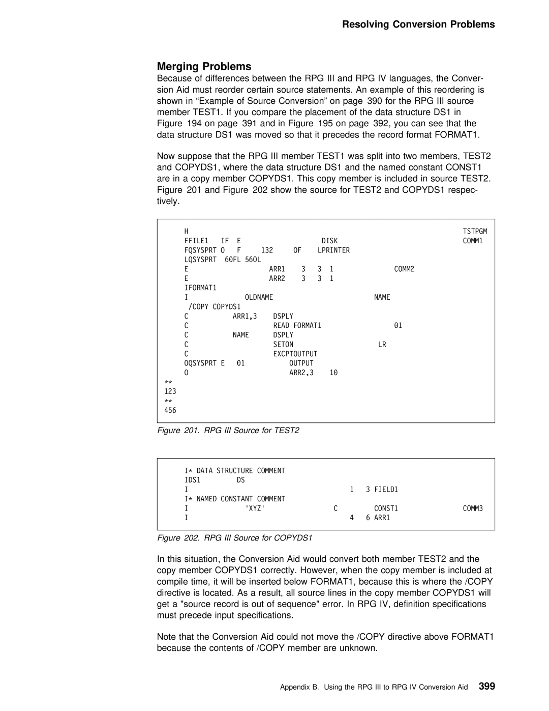 IBM AS/400 manual TEST1 