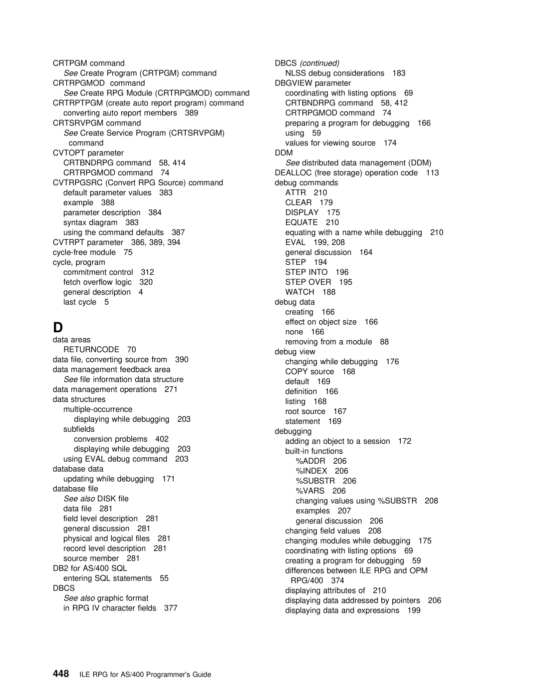 IBM AS/400 manual Dbcs 