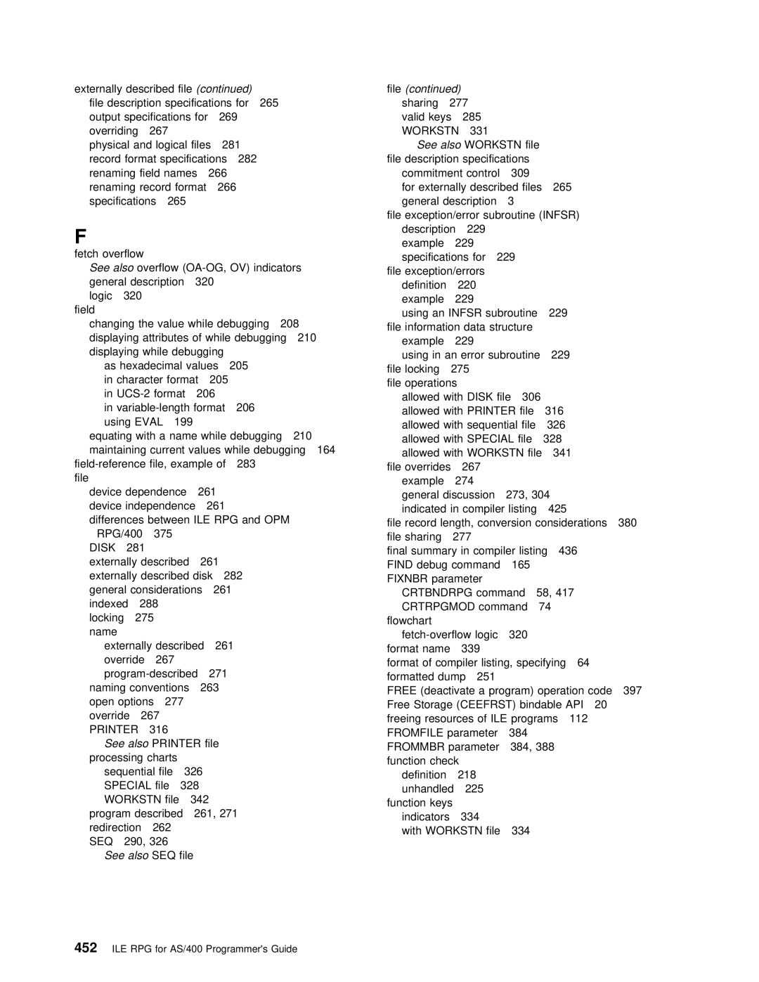 IBM AS/400 manual Find 